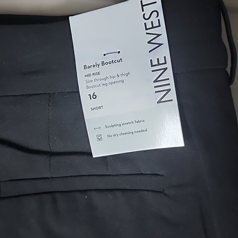 Barely bootcut dress pants/ trousers